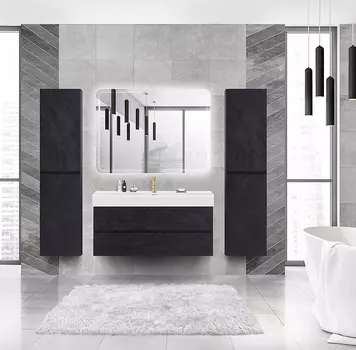 Комплект мебели Cezares Molveno 46 120х50 черный