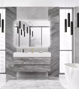 Комплект мебели Cezares Molveno 46 120х50 серый