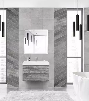 Комплект мебели Cezares Molveno 46 80х50 серый