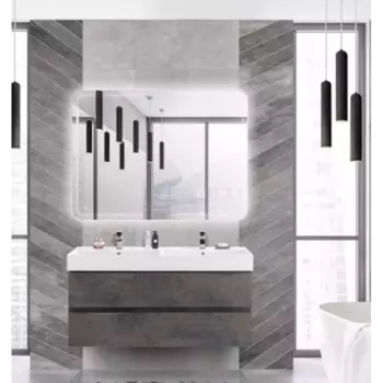 Комплект мебели Cezares Molveno 46х120 темное дерево