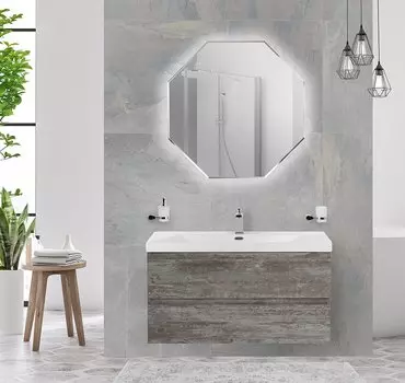 Комплект мебели Cezares Molveno 80х50 темное дерево