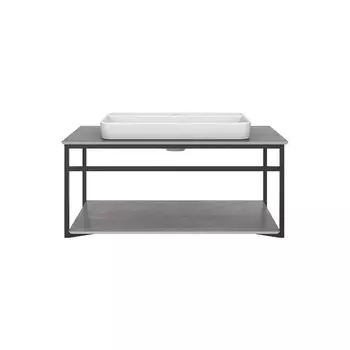 Комплект мебели Kerama Marazzi Plaza Next 80 черный матовый