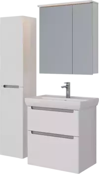 Комплект мебели Lemark Buno 70 белый глянцевый