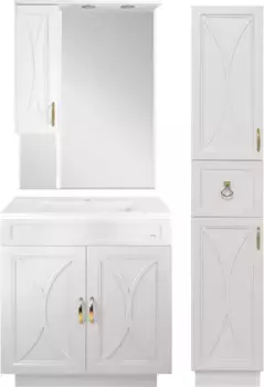 Комплект мебели Misty Амбра 70 белый