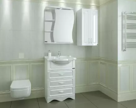 Комплект мебели напольный Санта Верона 60 белый