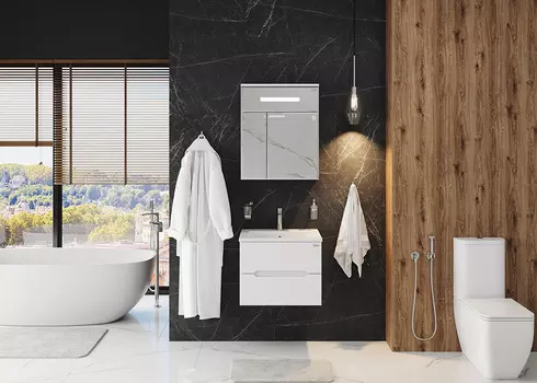 Комплект мебели Onika Айленд 60 белый (106114)