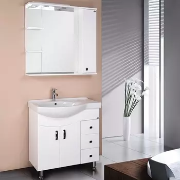 Комплект мебели Onika Эльбрус 82 R белый