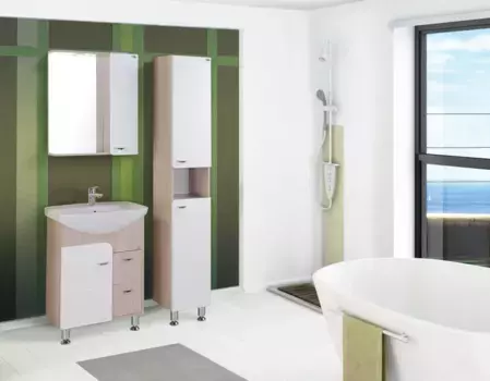 Комплект мебели Onika Стиль 60 белый - светлое дерево