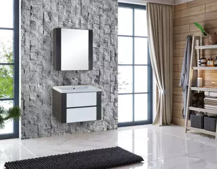 Комплект мебели Onika Стоун 70 белый - серый