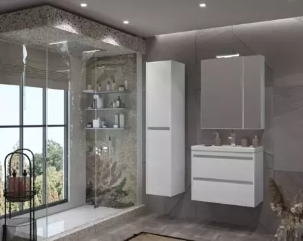 Комплект мебели Opadiris Фреш 70 белый