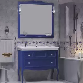 Комплект мебели Opadiris Валери 105 синий