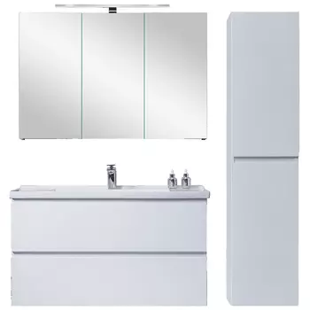 Комплект мебели Orans 100 подвесной белый глянец