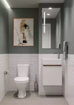 Комплект мебели подвесной Aquaton Эклипс 45 R белый-светлое дерево