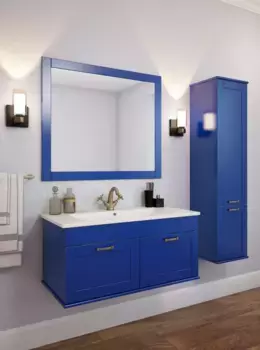 Комплект мебели подвесной Sanflor Ванесса 95 синий