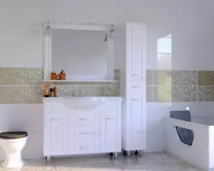 Комплект мебели Санта Монарх 100 белый