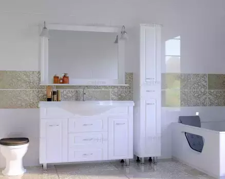 Комплект мебели Санта Монарх 120 белый