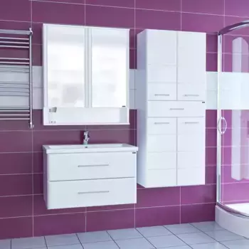 Комплект мебели Санта Омега 80 белый