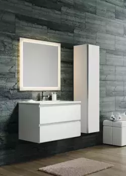 Комплект мебели Sanvit Авеню-2 80 белый глянец