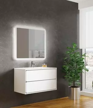 Комплект мебели Sanvit Бруно -2 120 белый глянец