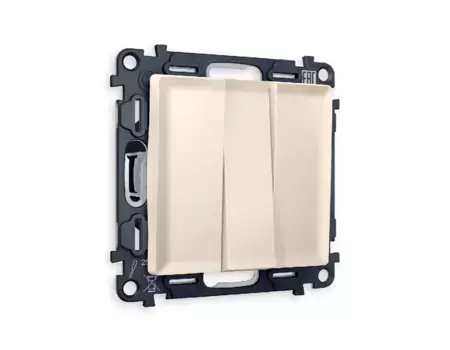 Комплект механизма 3-кл выключателя Ambrella Volt Alfa MA325010