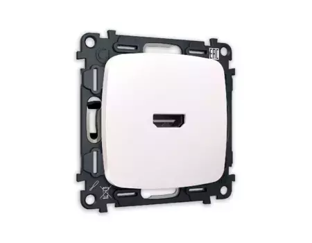 Комплект механизма розетки HDMI 2.0 40V/500mA 2.0GHz 5-18Gbit/s Ambrella Volt Omega MO214010