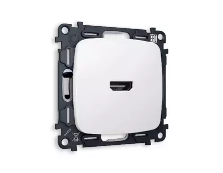 Комплект механизма розетки HDMI 2.0 40V/500MO 2.0GHz 5-18Gbit/s Ambrella Volt Omega MO134010