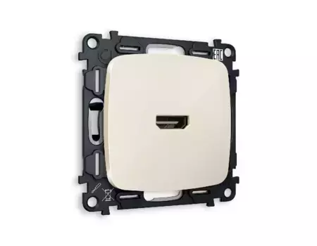 Комплект механизма розетки HDMI 2.0 40V/500mA 2.0GHz 5-18Gbit/s Ambrella Volt Omega MO314010