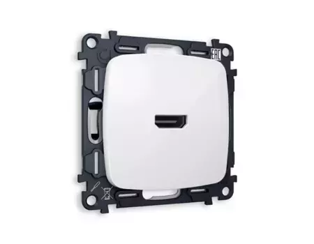 Комплект механизма розетки HDMI 2.0 Ambrella Volt Omega (OP1140, VM222) MO114010