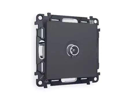 Комплект механизма TV розетки проходной 5-1000 MHz 4dB Ambrella Volt Alfa MA913030