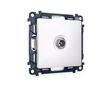 Комплект механизма TV розетки проходной 5-1000 MHz 4dB Ambrella Volt Alfa MA133030