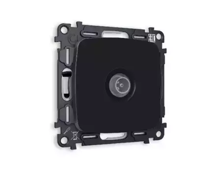 Комплект механизма TV розетки проходной 5-1000 MHz 4dB Ambrella Volt Omega MO813030