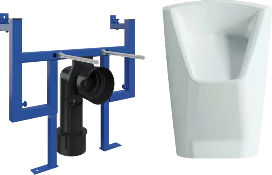Комплект Система инсталляции для писсуаров 540200 + Писсуар NPPS05201VSUW5000
