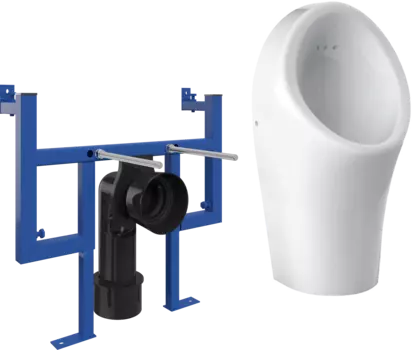 Комплект Система инсталляции для писсуаров 540200 + Писсуар TP611-00CB00E-0000