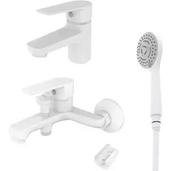 Душевой комплект Orange Loop Loop M26-311w белый