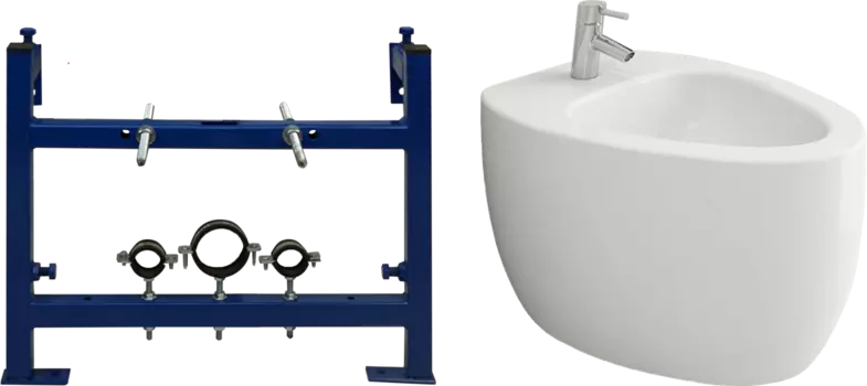 Комплект биде BOCCHI Etna 580334 с инсталляцией STWORKI