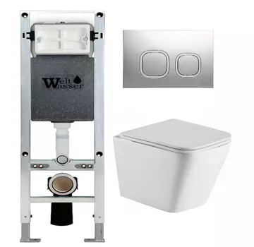 Комплект Weltwasser AMBERG 350 ST + GELBACH 004 MT-WT + AMBERG RD-CR (10000006523)