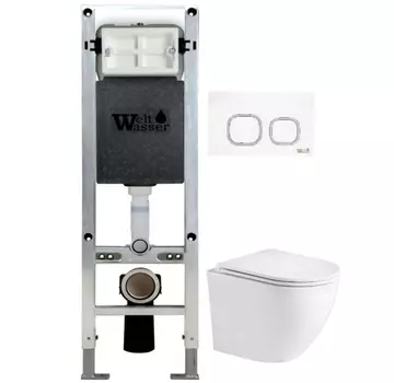 Комплект Weltwasser AMBERG 350 ST + MERZBACH 004 MT-WT + AMBERG RD-WT (10000006562)