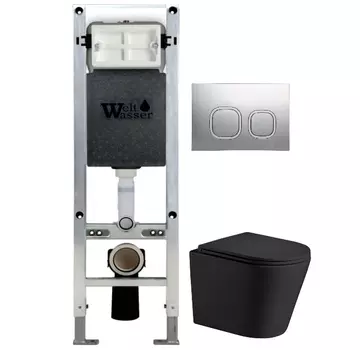 Комплект Weltwasser AMBERG 350 ST + SALZBACH 004 MT-BL + AMBERG RD-MT CR (10000006581)