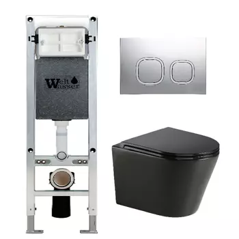 Комплект Weltwasser AMBERG 350 ST + SALZBACH 041 MT-BL + AMBERG RD-MT CR (10000011050)