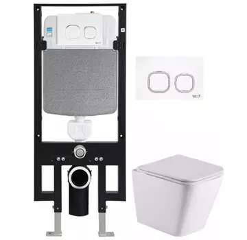 Комплект Weltwasser AMBERG 497 + GELBACH 004 GL-WT + AMBERG RD-WT (10000006602)