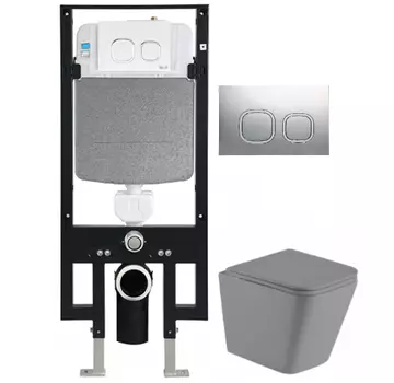 Комплект Weltwasser AMBERG 497 + GELBACH 004 MT-GR + AMBERG RD-CR (10000006608)