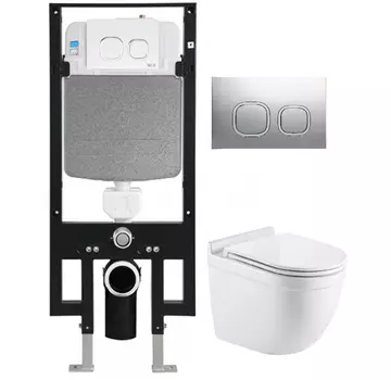 Комплект Weltwasser AMBERG 497 + HEIMBACH 004 GL-WT + AMBERG RD-MT CR (10000006617)