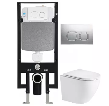 Комплект Weltwasser AMBERG 497 + MERZBACH 004 GL-WT + AMBERG RD-MT CR (10000006633)