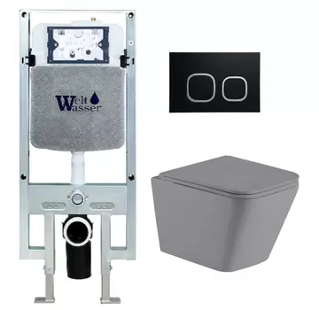 Комплект Weltwasser AMBERG 497 ST + GELBACH 004 MT-GR + AMBERG RD-BL (10000006695)