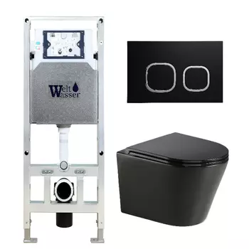 Комплект Weltwasser AMBERG 497 ST + SALZBACH 041 MT-BL + AMBERG RD-BL (10000011058)