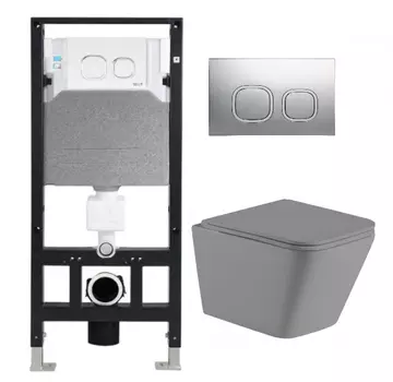 Комплект Weltwasser AMBERG 506 + GELBACH 004 MT-GR + AMBERG RD-MT CR (10000006785)