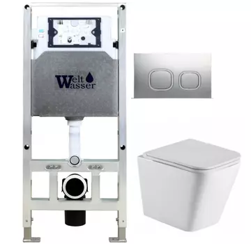 Комплект Weltwasser AMBERG 506 ST + GELBACH 004 MT-WT + AMBERG RD-MT CR (10000006877)