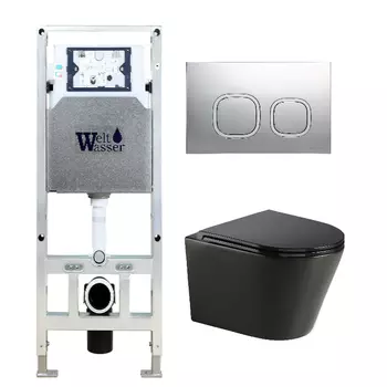 Комплект Weltwasser AMBERG 506 ST + SALZBACH 041 MT-BL + AMBERG RD-CR (10000011064)