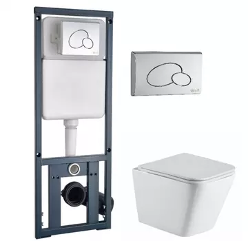 Комплект Weltwasser MARBERG 410 + GELBACH 004 GL-WT + MAR 410 RD