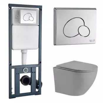 Комплект Weltwasser MARBERG 410 + MERZBACH 004 MT-GR + MAR410 RD